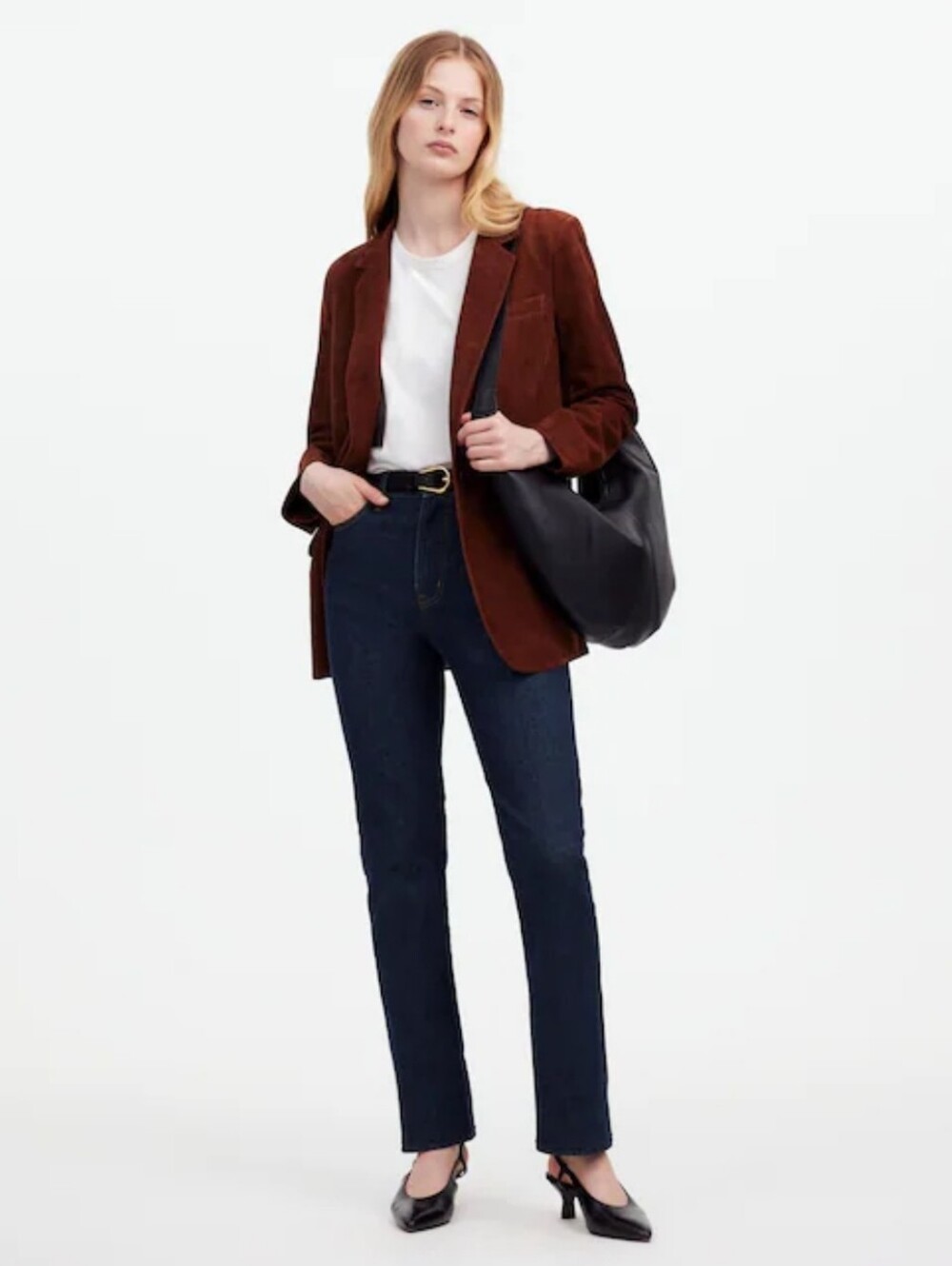 Madewell | The '90s Straight Jean In Norman Wash Size 26 Style NM187 Dark Wash
